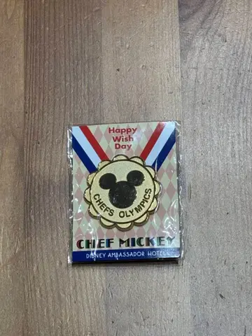 미키마우스 셰프 올림픽 핀 배지