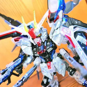 완성품 건담 프라모델 MGSD 프리덤 건담 클리어 컬러 프라모델