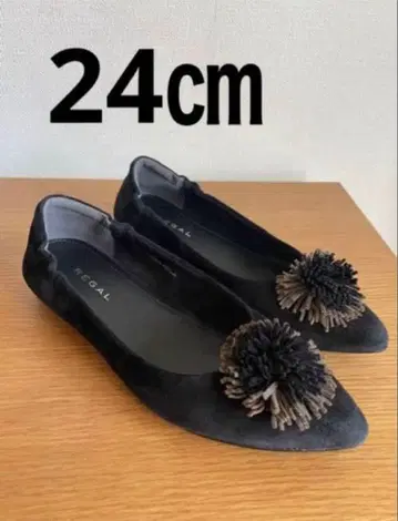 REGAL 원 포인트 펌프스 블랙 24