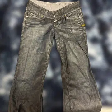 G-STAR RAW 다크 그레이 플레어 데님