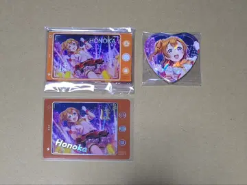 러브 라이브 스쿠페스2 아크릴 스탠드 카드 캔뱃지 코사카 호노카