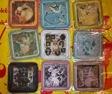 포켓몬 센터 Eevee Collection 코스터 9종 세트
