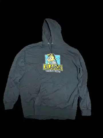 사토 테루아키 XLARGE 후드티