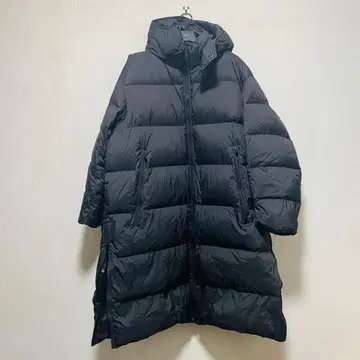 유니클로 +J 질 샌더 롱 다운 오버사이즈 코트