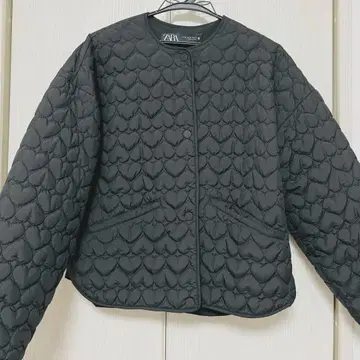 ZARA 하트 퀼팅 자켓 XS