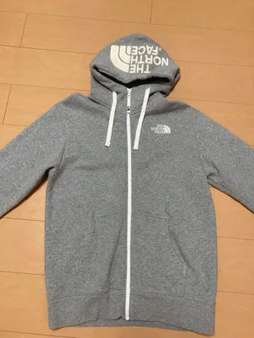새상품급! THE NORTH FACE 그레이 풀 집업 후드티 M