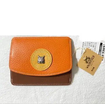 [ 새상품 ] 와치필드 카드 코인 케이스 브라운 오렌지 멕시코