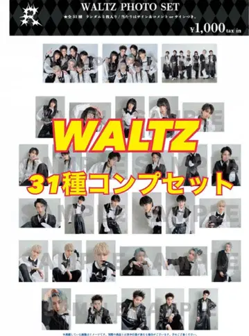 용궁성 WALTZ 사진 세트 31종 컴프 세트