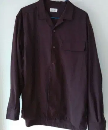 [ 새상품에 가까움 ] JUNRED 다크 브라운 긴팔 셔츠