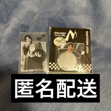 SnowMan 메구로 렌 굿즈 미러 스티커 클리어 스티커