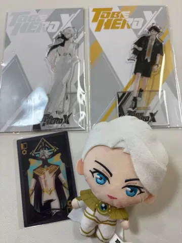 TO BE HERO X 나이스 아크릴 스탠드 클리어 카드 봉제 인형 린린