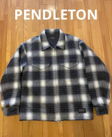 PENDLETON 펜들턴 별주 지퍼 CPO 자켓 M