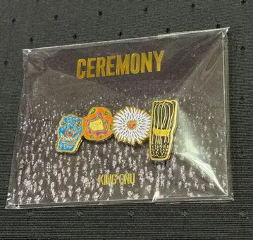 KING GNU CEREMONY 핀 배지 세트