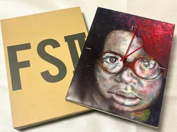 아라시 오노 사토시 FREESTYLE II 캔버스 아트 시계