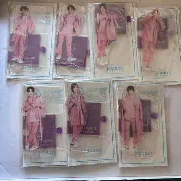 미사용 미개봉 새상품 TravisJapan 아크릴 스탠드 전원 세트