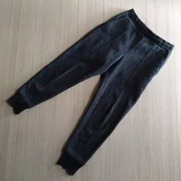 새상품급 블록 테크 플리스 팬츠 다크 그레이 S 웜 팬츠