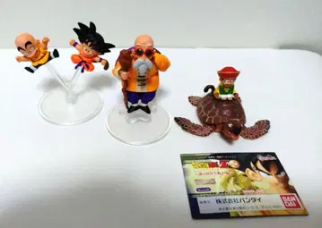 드래곤볼 손오공 크리링 손오반 무천도사 바다거북 피규어