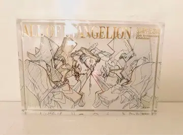 금박 아크릴 블록 EVANGELION 창간호 VS 제13호기