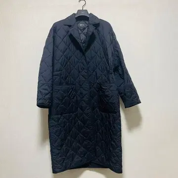 UNIQLO C 유니클로 퍼프 테크 오버 사이즈 코트 블랙 M