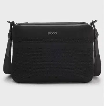 BOSS 크로스 바디백 니트 스트럭처