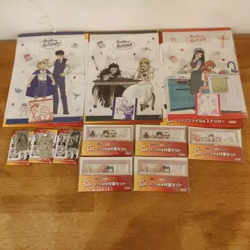 골드 컬러의 갓슈 DMM 복권 묶음 판매 11점