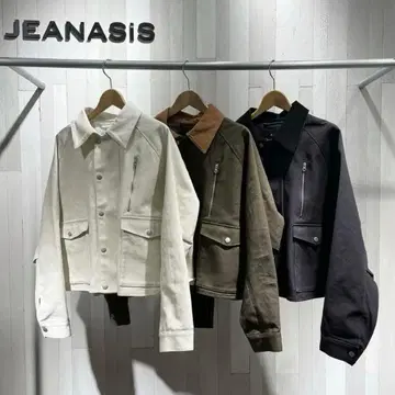 JEANASIS 헌팅 숏 자켓_js