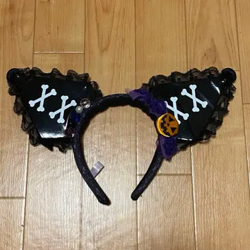 쿠로미 하모니랜드 할로윈 한정판 머리띠 산리오