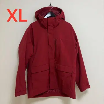 유니클로 하이브리드 다운 코트 XL 레드