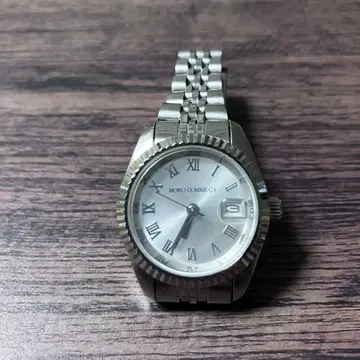 MONO COMME CA 실버 손목시계