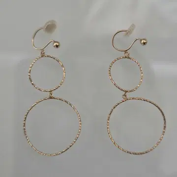 사만다 티아라 K10 YG 후프 귀찌