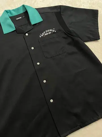 XLARGE 오픈 셔츠 자수 로고