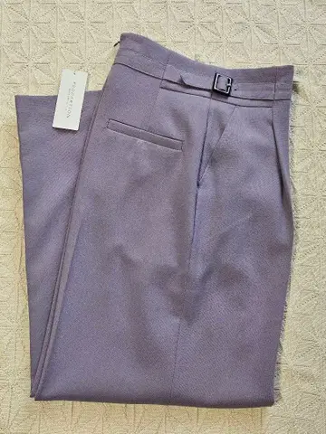 프로포션 바디 드레싱 사이드 버클 와이드 팬츠