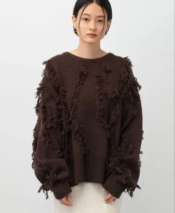 A part by 프린지 니트 풀오버