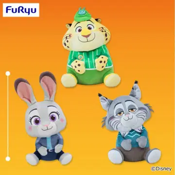 [ 3종 ] 주토피아 2개 꼬옥 붙은 BIG 봉제 인형 세트