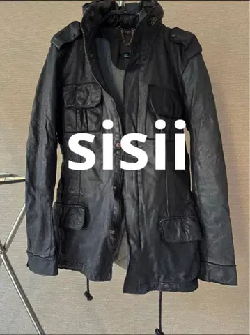sisii 가죽 M-65 자켓 XXS 시시