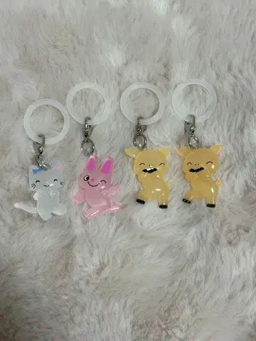 논탄 메지루시 액세서리 3종 (논탄, 토끼 씨, 돼지 씨 x 2)