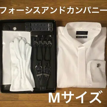 가격 인하! 포씨스앤컴퍼니 신랑 세트! 셔츠 M 사이즈 웨딩