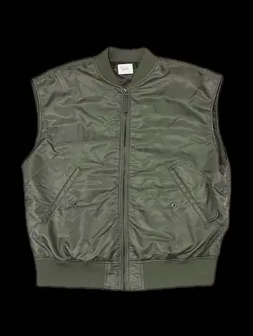 올리브 MA-1 자켓 나일론제