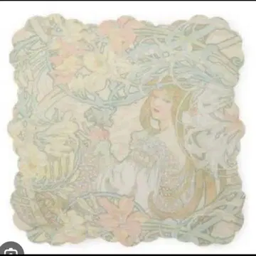 gelato pique 뮈샤 콜라보 손수건 2개