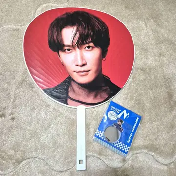 Snow Man 와타나베 쇼타 ON 부채 거울 스티커