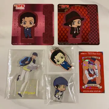 명탐정 코난 이상윤(아카이 슈이치) 아크릴 스탠드 키링 카드 6세트
