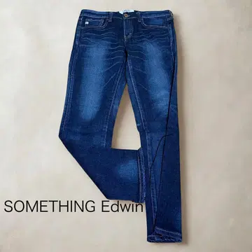 썸씽 EDWIN 스트레이트 데님 새상품급 M 사이즈