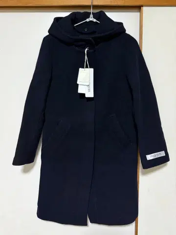 새상품 HARE 하레 2way 모사 후드코트 아우터 롱 코트