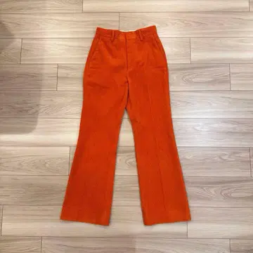 [ UNITED ARROWS ] 오렌지 코듀로이 팬츠