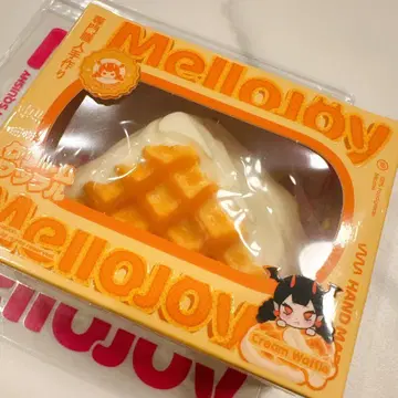 새상품 mellojoy 크림 와플 삼각 삼각형