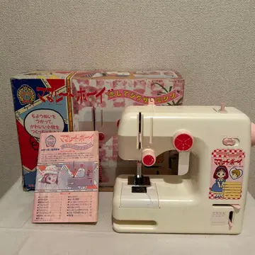 레트로 DIY 완구 마멀레이드 보이 사랑해 지그재그 미싱