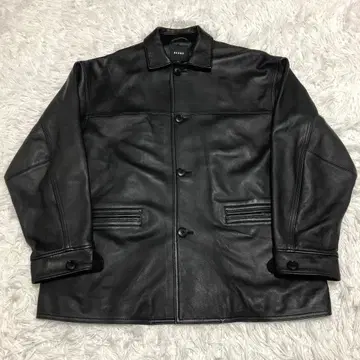 빔즈 비이무스 가죽 카 코트 가죽 자켓 블랙 S