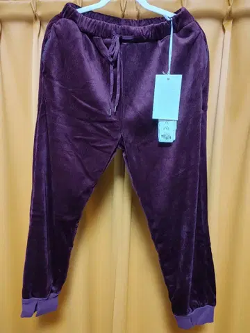 n'OrLABEL 안감 벨로아 리브 조거 팬츠