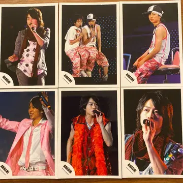 아라시 사쿠라이 쇼 공식 사진 2007년 Time 투어 6장 배송비 포함