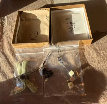 Q-pot 각설탕 목걸이